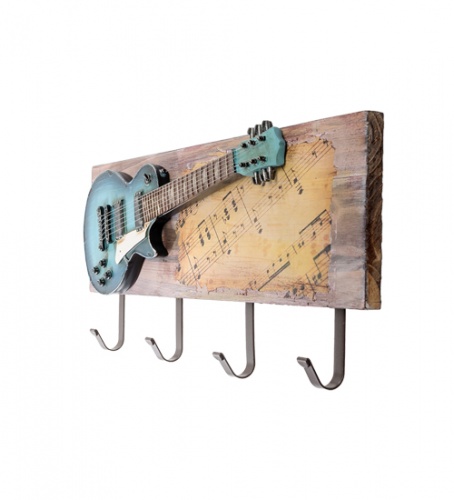 TM-20 Панно настенное с крючками "Гитара" фото 2