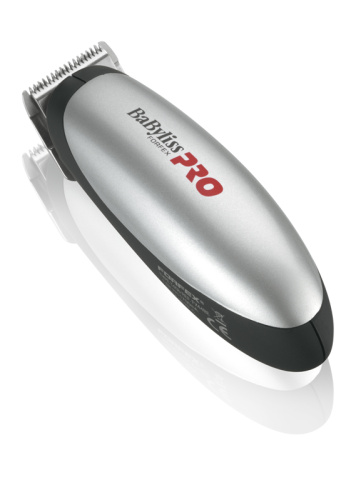 Триммер окантовочный BaByliss Pro, 0,4 мм, (от 1 батарейки AA), серебристый