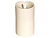 Электрическая свеча-столбик УЛИЧНАЯ, слоновая кость, тёплый белый LED-огонь колышущийся, 6.8х15.2 см, Peha Magic