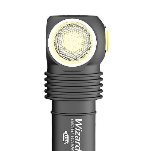 Мультифонарь светодиодный Armytek Wizard WR Magnet USB + 18650,1300 лм и 320 лм, холодный и красный фото 2