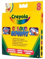 Фломастеры 8 цветов радуги Crayola для белой доски
