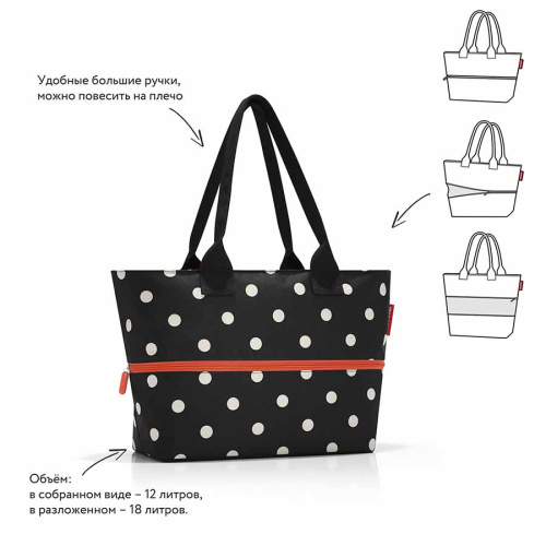 Сумка Shopper E1 mixed dots фото 3