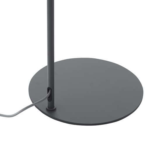 Лампа напольная benjamin, 142хD30 см, серая матовая, серый шнур фото 5
