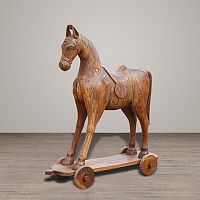 Лошадь на колесах  roomers furniture, 122x34x107