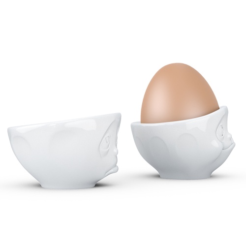 Набор подставок для яиц tassen oh please & tasty, 2 шт, белый фото 3