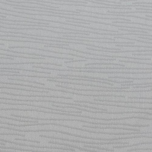 Дорожка на стол жаккардовая серого цвета из хлопка с вышивкой из коллекции essential, 53х150 см фото 4