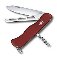 Нож Victorinox Cheese Knife, 111 мм, 6 функций, с фиксатором лезвия,, 0.8303.W