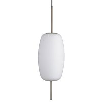 Лампа подвесная silk, d22 см, белое опаловое стекло