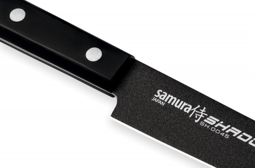 Нож Samura для нарезки Shadow слайсер с покрытием Black-coating, 19,6 см, AUS-8, ABS пластик фото 2