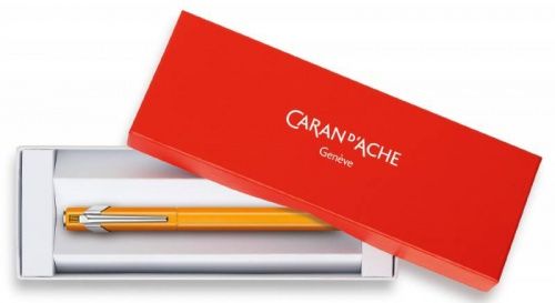 Carandache Office 849 Fluo - Пурпурный флуоресцентный, перьевая ручка, F, подарочная коробка фото 2