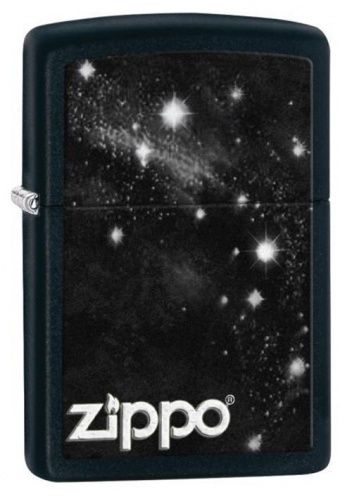 Зажигалка ZIPPO Classic с покрытием Black Matte, латунь/сталь, чёрная, матовая, 36x12x56 мм, 28433