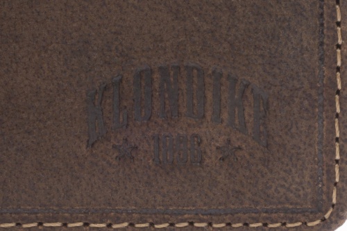 Бумажник Klondike John, коричневый, 11,5x9 см фото 5