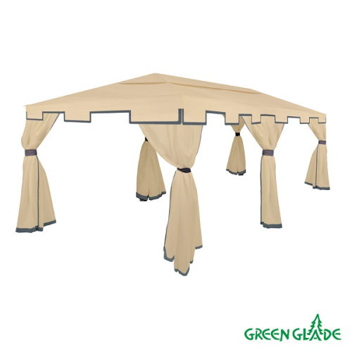 Шатер-беседка Green Glade 1048 3х6х2,5м полиэстер