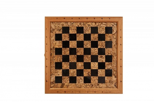 Шахматы средние каменные 34х34 см (2,75") фото 2