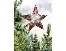 Ёлочная верхушка ЗВЕЗДА ЭТАНСЕЛЬ, 30 см, Christmas Deluxe