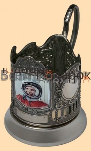Подстаканник Гагарин в шлеме (сублимация)