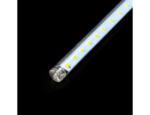 Светодиодная гирлянда Тающие Сосульки 10*0.5 м, 600 теплых белых LED ламп, черный ПВХ, 10 м, IP44, BEAUTY LED фото 3