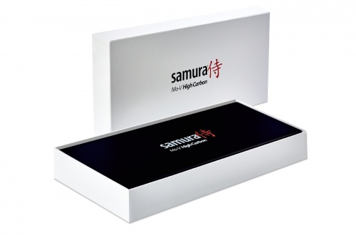 Набор из 3 ножей Samura Mo-V Stonewash в подарочной коробке, G-10 фото 3