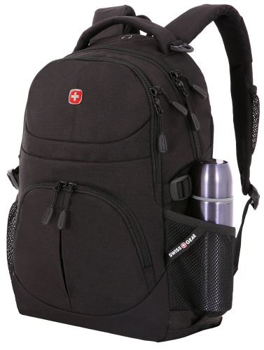 Рюкзак Swissgear, чёрный, 33х15х45 см, 22 л фото 5