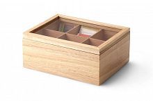 Ящик для хранения чайных пакетиков Continenta, цвет натуральный, 39768