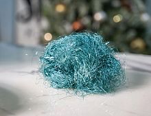 Декоративная нити ANGEL HAIR - МЕРЦАЮЩИЕ ПАУТИНКИ, голубой лёд, 20 г, Kaemingk