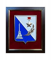 Плакетка с гербами, эмблемами Герб Севастополя, ПЛ-75
