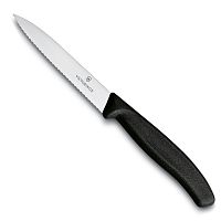 Нож Victorinox для очистки овощей, лезвие 10 см волнистое 6.77