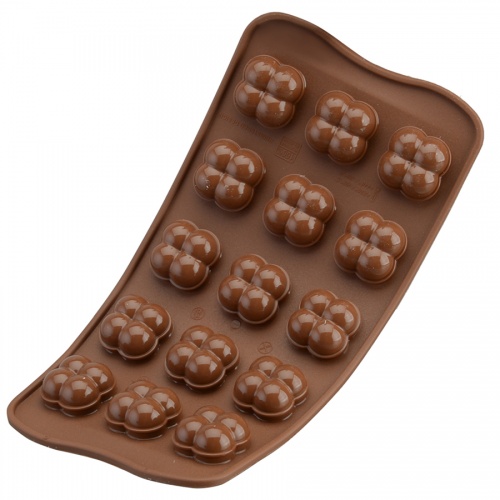 Форма для приготовления конфет choco game 11 х 21 см силиконовая фото 12