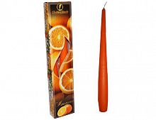 Набор античных ароматических свечей "Апельсин", 2.3х25 см (упаковка 2 шт.), Омский Свечной