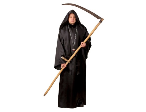 Взрослый карнавальный костюм Мрачный Жнец, 50-52 размер, Батик