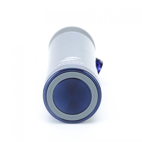 Термоc Stinger (0,42 литра) с ситечком, синий фото 2