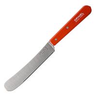 Нож столовый Opinel, деревянная рукоять, блистер, нержавеющая сталь, красный
