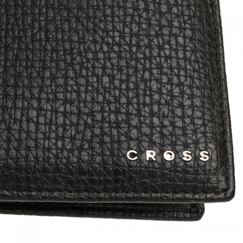 Бумажник для документов с ручкой Cross RTC, кожа наппа, черный, 14х11х1 см фото 6