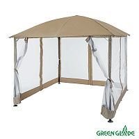 Шатер-беседка Green Glade 1067 3х3х2,6/2м полиэстер