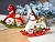 Ёлочная игрушка ЛОШАДКА-КАЧАЛКА С ПОДАРКАМИ, дерево, кремовая, 14 см, Breitner