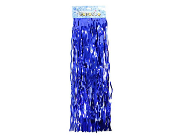 Дождик ЗАНАВЕС ВОЛНИСТЫЙ, 150х50 см, цвет - синий, MOROZCO