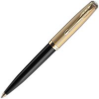 Parker 51 Premium - Black GT, шариковая ручка, M
