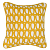 Чехол на подушку с принтом twirl горчичного цвета из коллекции cuts&pieces, 45х45 см