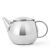 Заварочный чайник с ситечком Lucas 11 литра, из стали, цвет серебряный