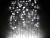 Светодиодный занавес Quality Light 1*6 м, 600 холодных белых LED ламп, черный ПВХ, соединяемый, IP44, BEAUTY LED