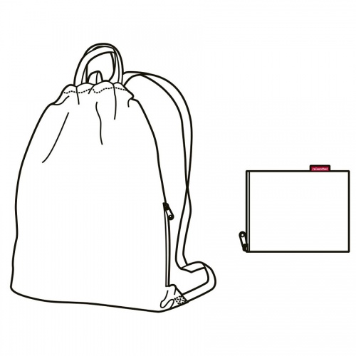 Рюкзак складной Mini maxi sacpack dots фото 5