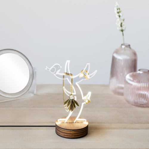 Подставка-ночник для украшений Light Tree, micro USB фото 2