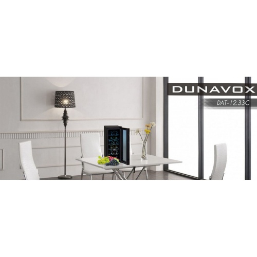Винный шкаф Dunavox DAT-12.33C фото 3