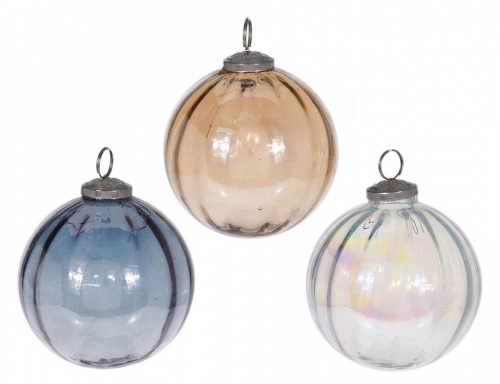 Набор ёлочных шаров "Биаджио", стекло, Koopman International
