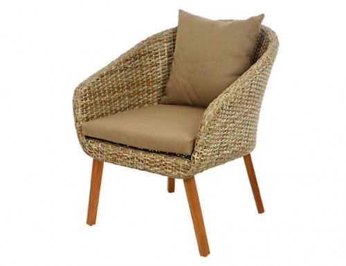 Комплект дачной мебели "Женева" (диван, 2 кресла, столик), искусственный ротанг, Kaemingk фото 7