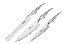 Набор из 3 ножей Samura Reptile, AUS-10, сталь