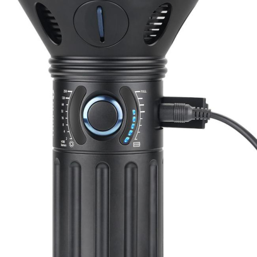 Фонарь светодиодный поисковой Olight X9R Marauder CW холодный (Комплект) фото 6