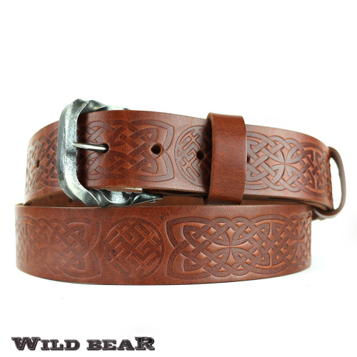 Ремень WILD BEAR RM-047m Light-brown