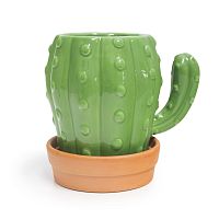 Кружка с блюдцем Cactus 450мл, 26795