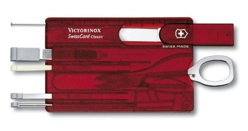 Швейцарская карточка Victorinox SwissCard, красная, 0.7100.T фото 2